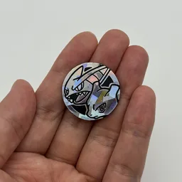 In hand, from Pokémon Coin Fan, full size