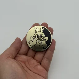 In hand, from Pokémon Coin Fan, full size