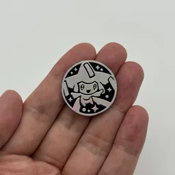 In hand, from Pokémon Coin Fan, full size