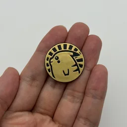 In hand, from Pokémon Coin Fan, full size