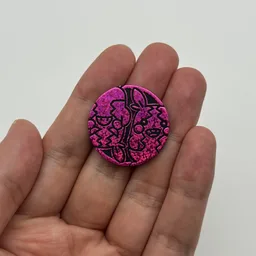 In hand, from Pokémon Coin Fan, full size