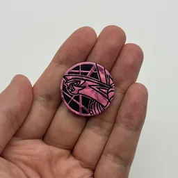 In hand, from Pokémon Coin Fan, full size