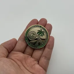 In hand, from Pokémon Coin Fan, full size