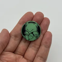 In hand, from Pokémon Coin Fan, full size