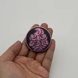 In hand, from Pokémon Coin Fan, full size