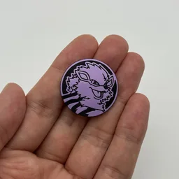 In hand, from Pokémon Coin Fan, full size