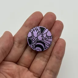 In hand, from Pokémon Coin Fan, full size