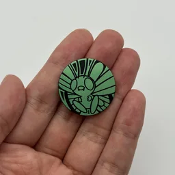 In hand, from Pokémon Coin Fan, full size