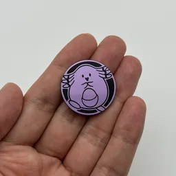 In hand, from Pokémon Coin Fan, full size