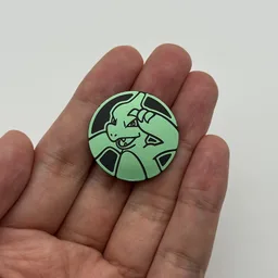 In hand, from Pokémon Coin Fan, full size