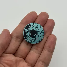 In hand, from Pokémon Coin Fan, full size