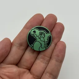 In hand, from Pokémon Coin Fan, full size