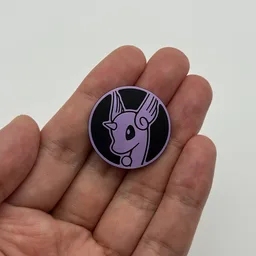In hand, from Pokémon Coin Fan, full size