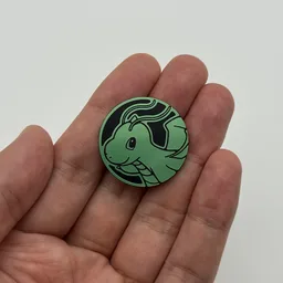 In hand, from Pokémon Coin Fan, full size