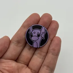In hand, from Pokémon Coin Fan, full size