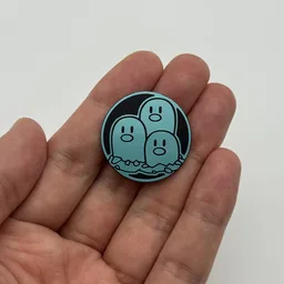 In hand, from Pokémon Coin Fan, full size