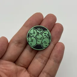 In hand, from Pokémon Coin Fan, full size