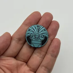 In hand, from Pokémon Coin Fan, full size