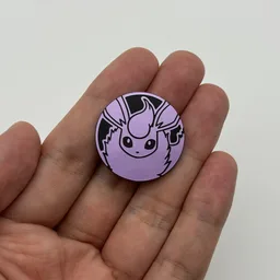 In hand, from Pokémon Coin Fan, full size