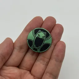 In hand, from Pokémon Coin Fan, full size