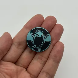 In hand, from Pokémon Coin Fan, full size