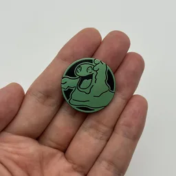 In hand, from Pokémon Coin Fan, full size