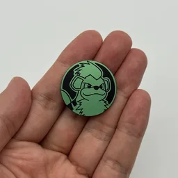 In hand, from Pokémon Coin Fan, full size