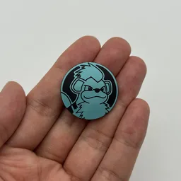 In hand, from Pokémon Coin Fan, full size