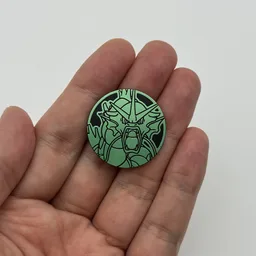 In hand, from Pokémon Coin Fan, full size