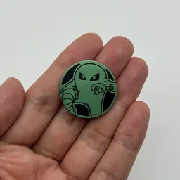 In hand, from Pokémon Coin Fan, full size