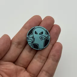 In hand, from Pokémon Coin Fan, full size