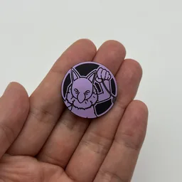 In hand, from Pokémon Coin Fan, full size