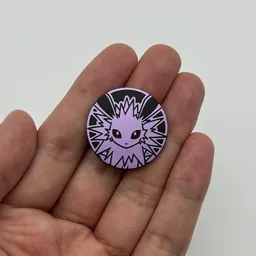 In hand, from Pokémon Coin Fan, full size