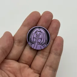 In hand, from Pokémon Coin Fan, full size