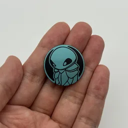 In hand, from Pokémon Coin Fan, full size