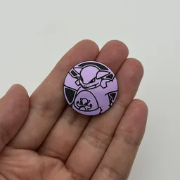 In hand, from Pokémon Coin Fan, full size