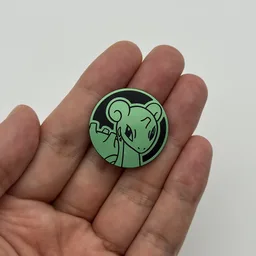 In hand, from Pokémon Coin Fan, full size
