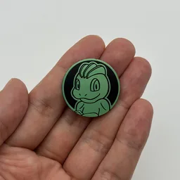 In hand, from Pokémon Coin Fan, full size