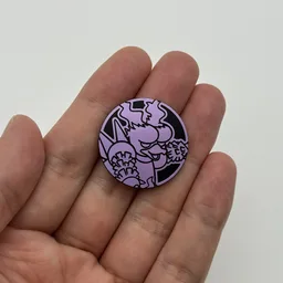 In hand, from Pokémon Coin Fan, full size