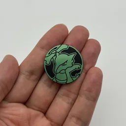 In hand, from Pokémon Coin Fan, full size