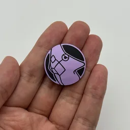 In hand, from Pokémon Coin Fan, full size