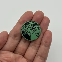 In hand, from Pokémon Coin Fan, full size