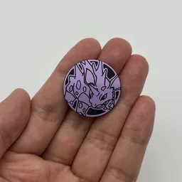 In hand, from Pokémon Coin Fan, full size