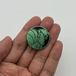 In hand, from Pokémon Coin Fan, full size