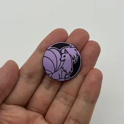 In hand, from Pokémon Coin Fan, full size