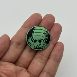 In hand, from Pokémon Coin Fan, full size