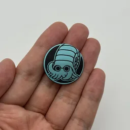 In hand, from Pokémon Coin Fan, full size