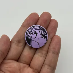 In hand, from Pokémon Coin Fan, full size