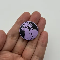 In hand, from Pokémon Coin Fan, full size