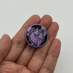 In hand, from Pokémon Coin Fan, full size